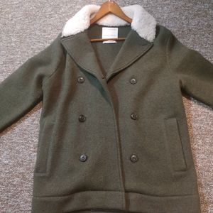 Banana Republic Men's Peacoat Medium M Heritage Collection Extra Fine Merano